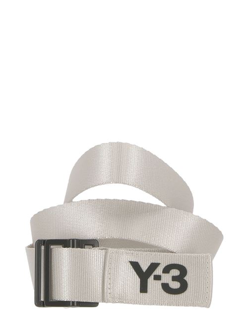 Cintura con fibbia stampata con logo di Y-3 Adidas - Y3 | H63102TALC